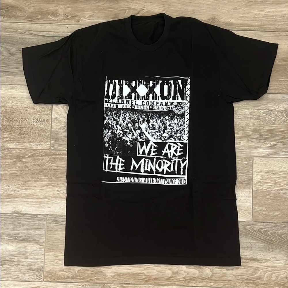 DIXXON Black “We Are The Minority” T-Shirt for Men